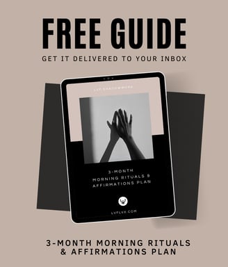 FREE SHADOW WORK RESOURCES SHADOWWORK BY LVF.LVX @LVF.SHADOWWORK 3-MONTH AFFIRMATIONS & RITUALS