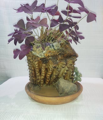 Saguaro cactus arm planter