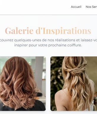 site internet salon coiffure Tonneins