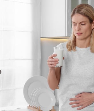 Foto da Intolerância a lactose em adultos e á importância do diagnóstico.