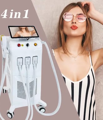 4 in 1 multifunctional diode laser hair removal machine