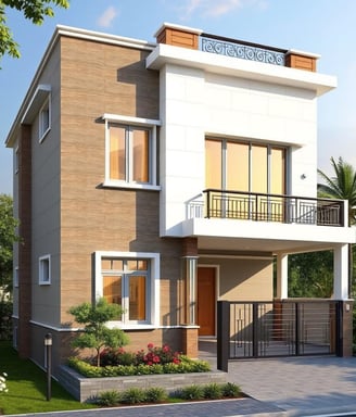 3D home design in deoghar by aakaar constrologixtix
