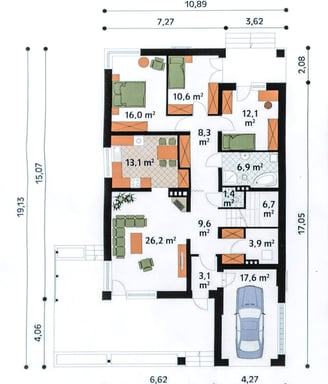 house plan design by aakaar constrologixtix in dumka