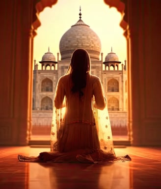 Ethereal Beauty of Taj Mahal, featured on MyTripJunction.com travel blog.