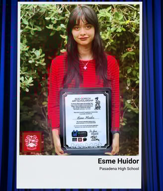 2025 REID GORECKI FOUNDATION AWARD WINNER ESME HUIDOR