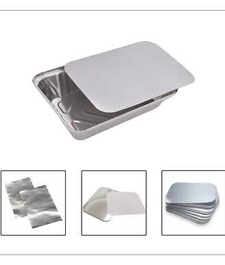 Alu Paper Lids for Alumnium Foil Containers