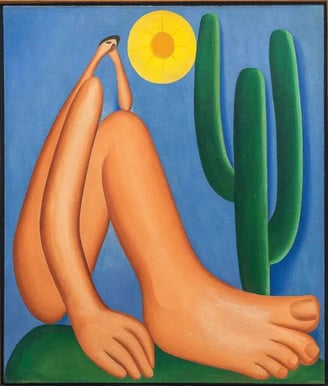 Abaporu de Tarsila do Amaral-1928