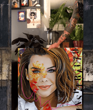 Quadro único em Pop-Art para expressar sua individualidade