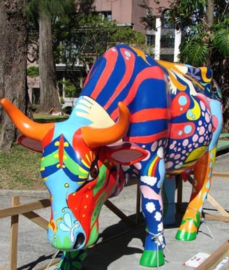 Intervenção Cow Parade