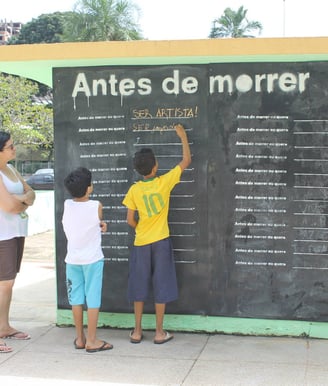 O Projeto de intervenção, Antes de eu Morrer