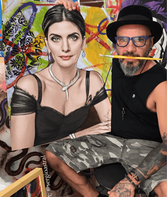 Quadro moderno em Pop-Art: Uma declaração de arte na sua parede