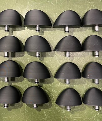 Difference de forme des Embout Longueur Standard et Embout Longueur Volume. Outils de Bootfitting.