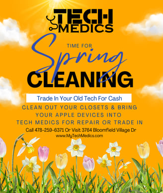 Tech Medics Trade In iPhone Repair Macon Ga Spring Promo 