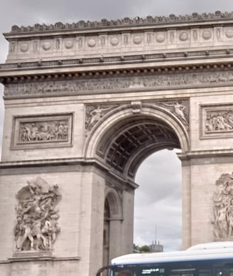 Arc de tiomphe Paris France