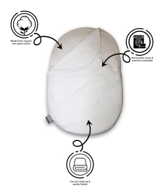 Baby Topponcino security pillow newborn lounger
