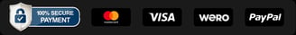 payment : mastercard - visa - wero - paypal
