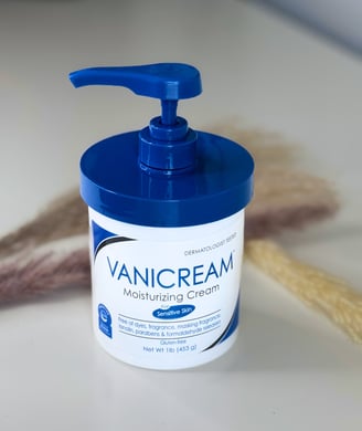 Vanicream Moisturing Cream, pictured by ULA