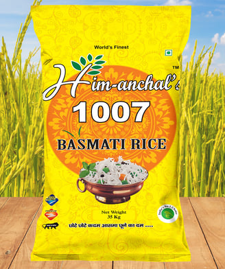 himanchal basmati rice 1007 pack -30kg