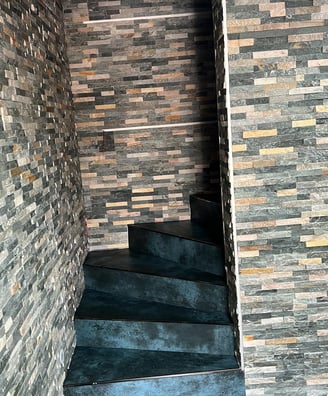 Rénovation partielle d'un escalier