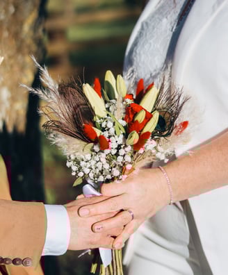 le bouquet des mariés