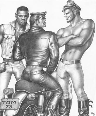 Tom of Finland, Untitled (Touko Laaksonen), c. 1980s.