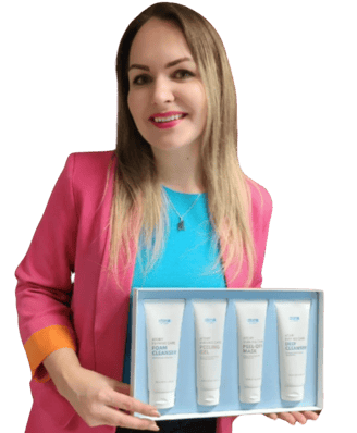 Skin booster, Evening Care Set, Vakarinis rinkinys, Pilngas, Veido kaukė, serumas, Losionas, kremas