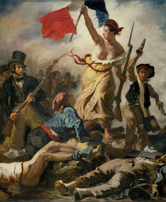Liberty Leading the People by Eugene Delacroix