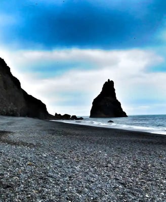 Reynisfjara Black Sand Beach, featured on MyTripJunction.com travel blog.