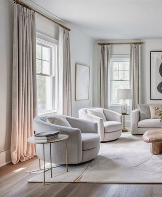 a living room with a couch and a coffee table