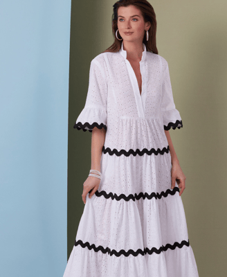 B6993 dress pattern tiracooks
