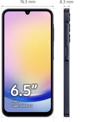 Samsung Galaxy A25 Dispaly Super AMOLED