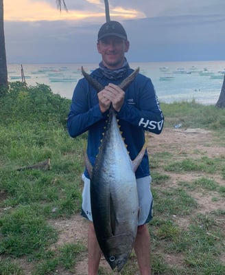 Half-day fishing Zanzibar trip in the calm waters of Kizimkazi, perfect for beginners and families.