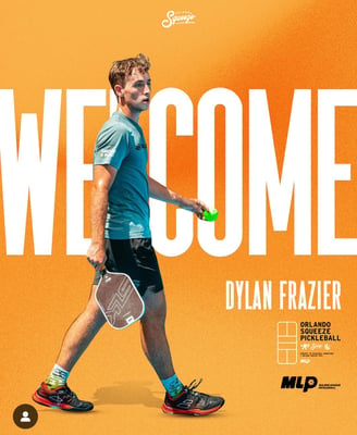 Dylan Frazier | Welcome to Major League Pickleball's Orlando Squeeze