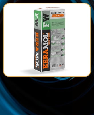 KERAMOL® Flex White Бело високо еластично лепило за керамички плочки