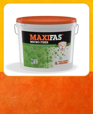 MAXIFAS® Micro Fiber Микро-армирана акрилна фасадна боја