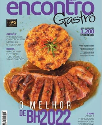 2o Lugar 2022 Revista Encontro Gastrô BH