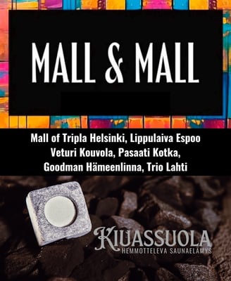 Kiuassuola tuotteet saatavilla kaikista Mall&Mall myymälöistä