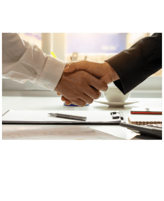 Handshake representing successful international supplier agreement – Zyncopra sourcing support