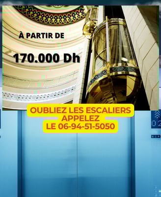 Prix ascenseur Maroc