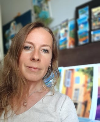 photo d'illustratrice Valérie Touchard-Berthet