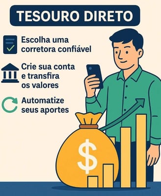 Tesouro direto é uma boa opção de investimento para começar com pequenos valores