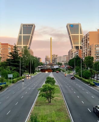 Paseo de la Castellana, Madrid