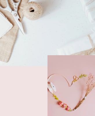 a heart shaped object with a heart shaped object
