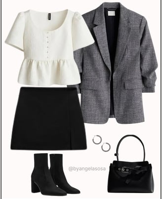 Idea de look para ir al trabajo