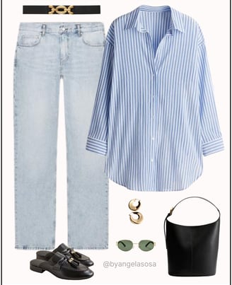 Idea de outfit casual con jeans