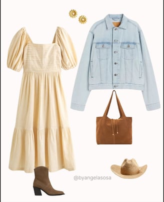 Outfit casual para primavera verano