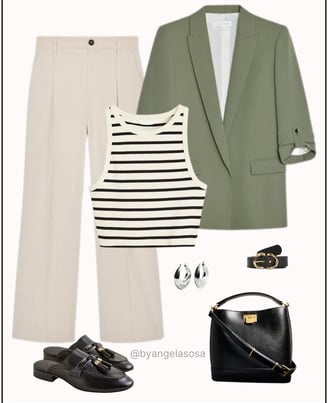 Idea de outfit para ir a trabajar