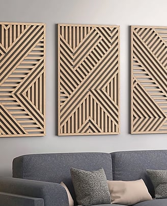 Ejemplo de corte CNC en MDF con detalles precisos para mueble personalizado