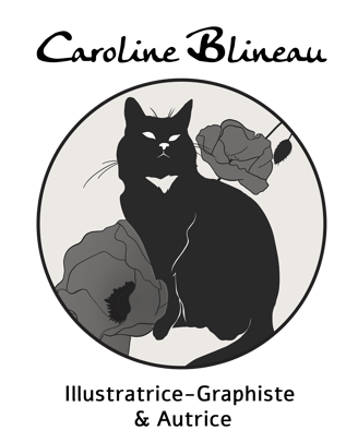 Caroline Blineau - Illustratrice, graphiste et autrice, partenaire d'Elisa Avrain