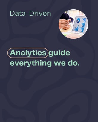 card image defining data driven
